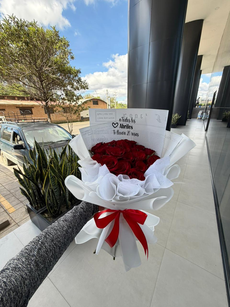 Arreglo de rosas